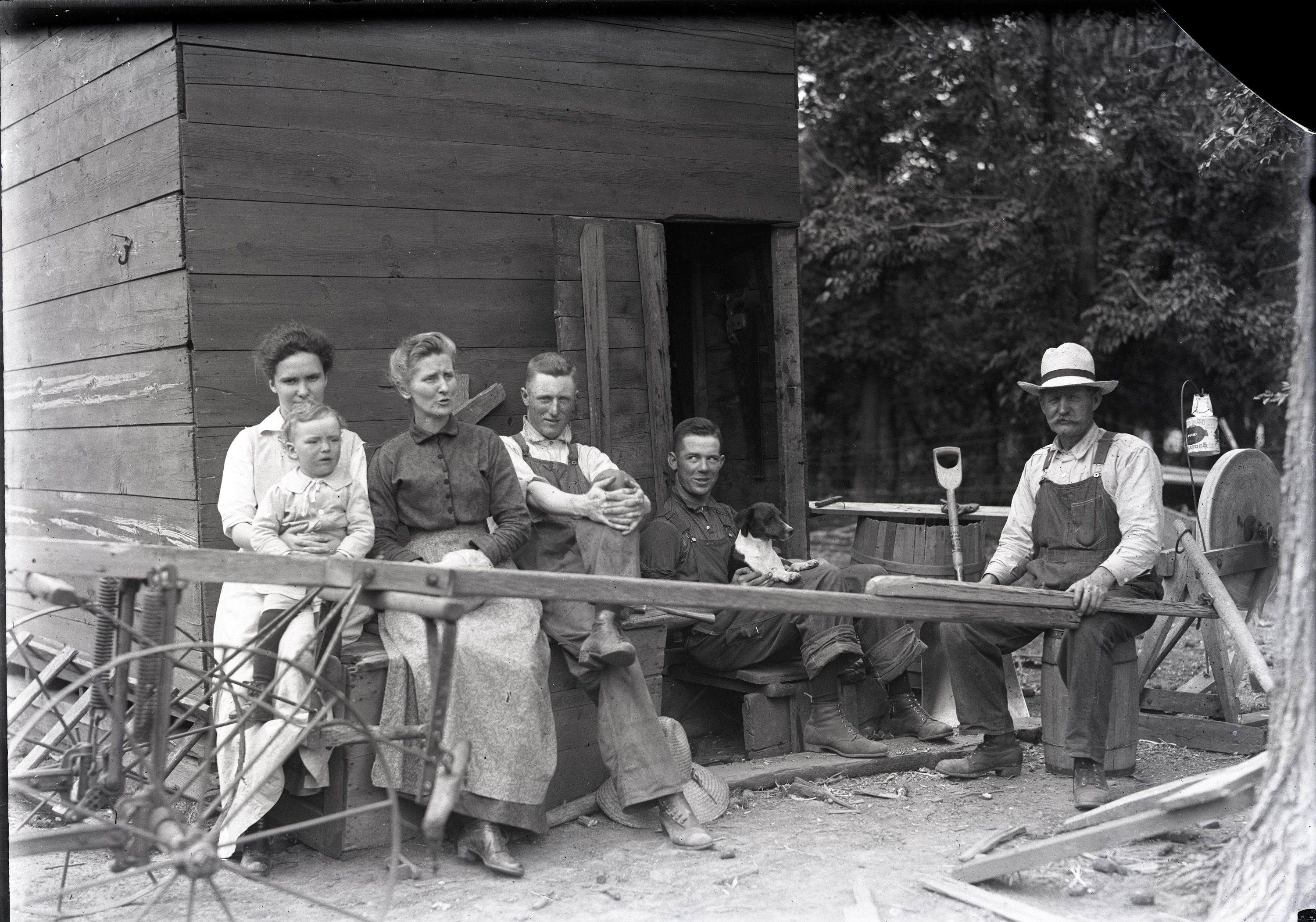 Destination history of people sitting. 