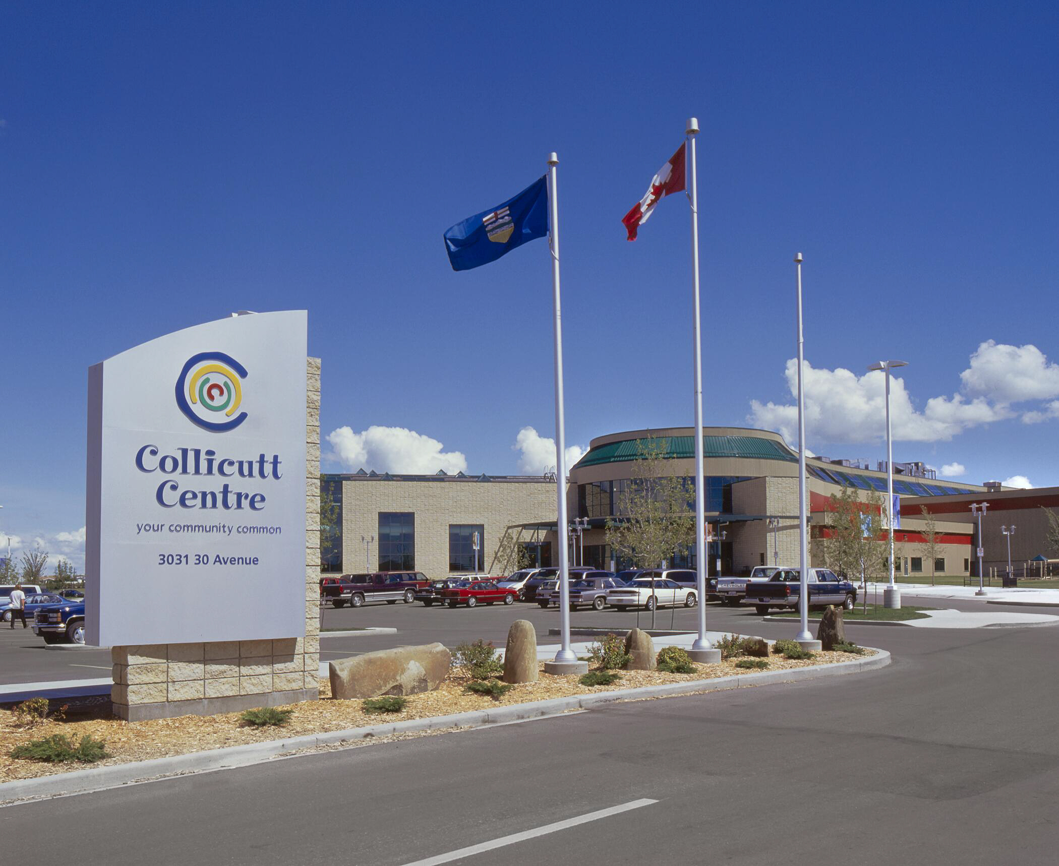 Photo of the Collicutt Centre in Red Deer. 