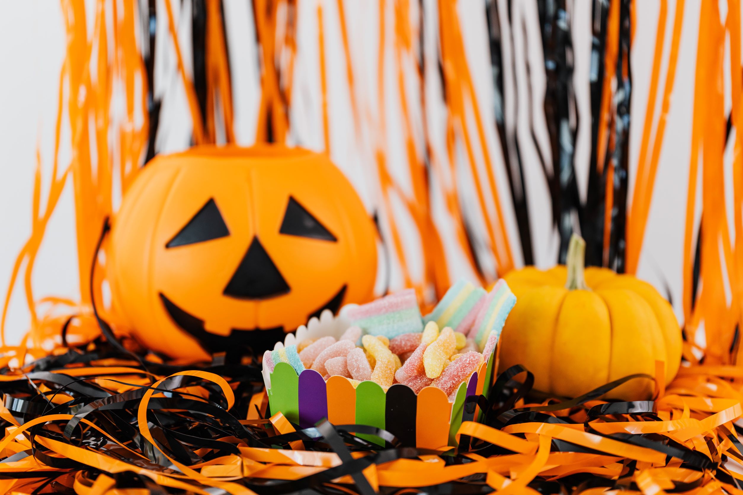 Image of carved pumpkins