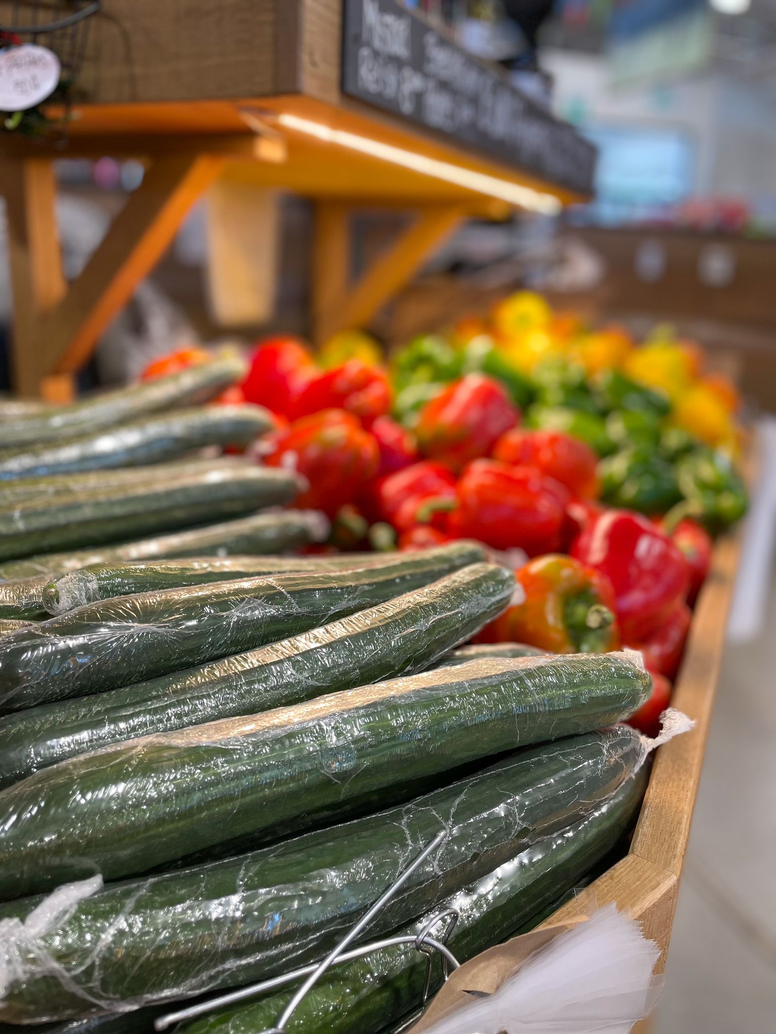 An image of a shopping bag at Gasoline Alley Farmers Market. 