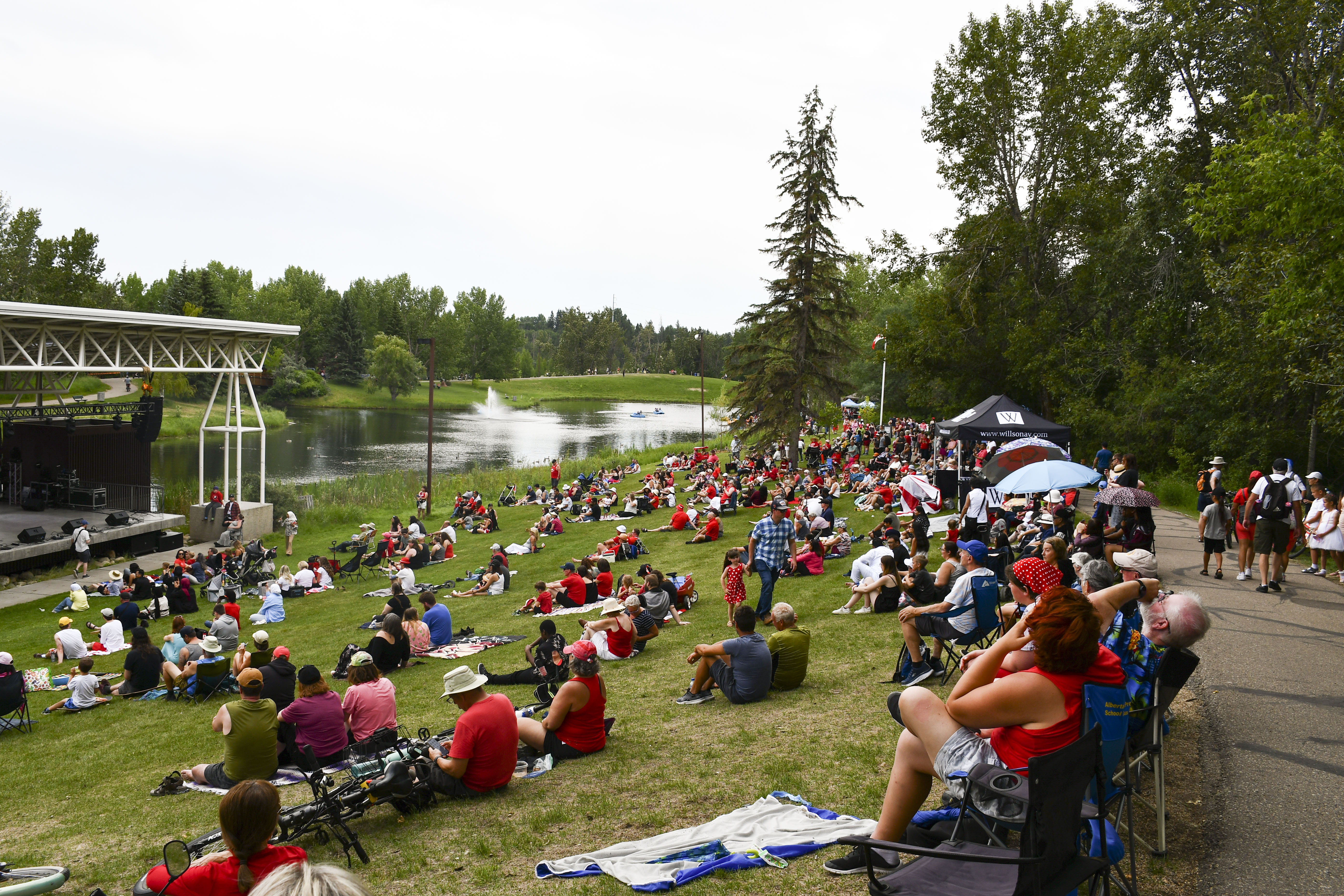 Image of Canada Day in Red Deer 