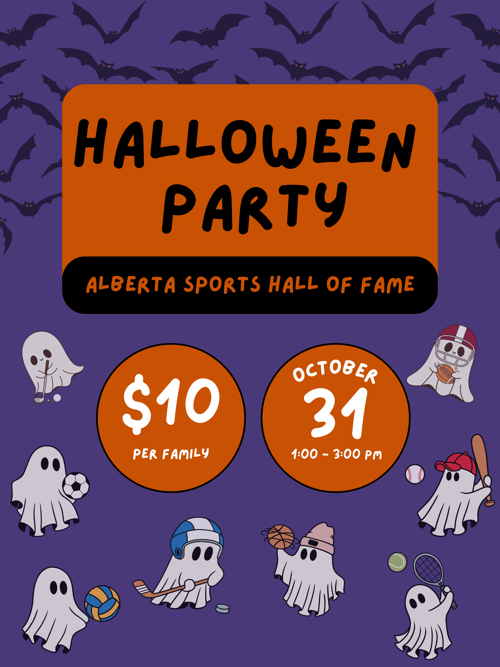 Halloween Bash at Alberta Sports Hall